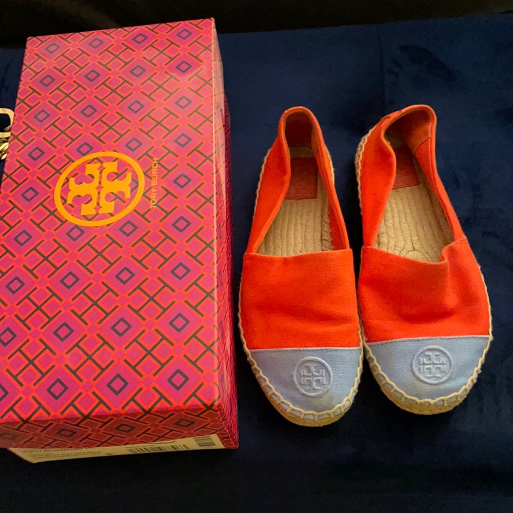 Tory Burch Poppy Red Espadrille